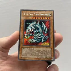Yu-Gi-Oh TCG Blue-Eyes Toon Dragon MRL-000 Unlimited Secret Rare Card - Image 1