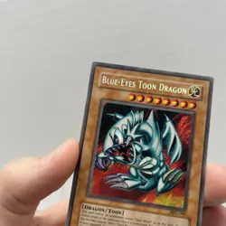 Yu-Gi-Oh TCG Blue-Eyes Toon Dragon MRL-000 Unlimited Secret Rare Card - Image 2