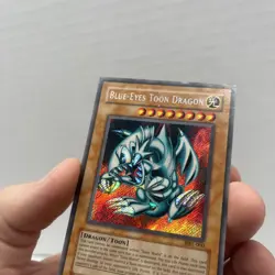 Yu-Gi-Oh TCG Blue-Eyes Toon Dragon MRL-000 Unlimited Secret Rare Card - Image 3