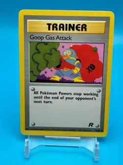 Goop Gas Attack Team Rocket Set #78 Pokemon Trainer Card TCG Near Mint - Image 1