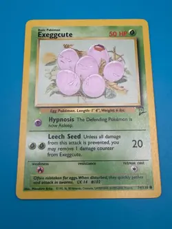 Exeggcute Pokemon Card - Base Set 2 - 74/130 Vintage 2000 TCG - Image 3