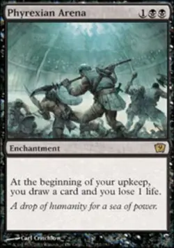 1x Phyrexian Arena Heavy Play MTG Magic - Kid Icarus - - Image 1