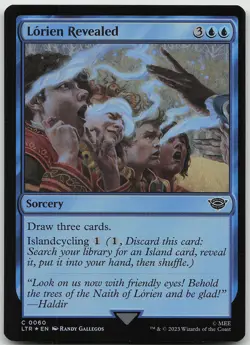 Lorien Revealed FOIL Common The Lord of the Rings NM/LP MTG - Image 1