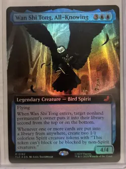 Wan Shi Tong, All-Knowing #98 (Foil) (NM) TLE Magic MTG - Image 1