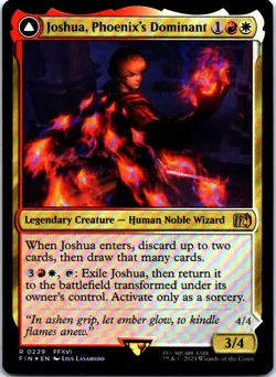 Joshua, Phoenix's Dominant R FINAL FANTASY FOIL 229 LP LP-LP - Image 1