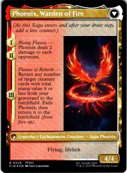 Joshua, Phoenix's Dominant R FINAL FANTASY FOIL 229 LP LP-LP - Image 2