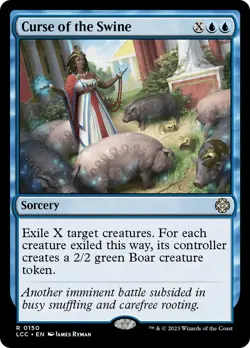Curse of the Swine [The Lost Caverns of Ixalan Commander] Magic MTG - Image 1