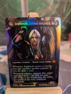 Sephiroth, Fabled SOLDIER (0317) (Borderless) Final Fantasy Foil - Image 5