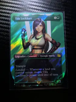 Tifa Lockhart (Borderless) (Surge Foil) Final Fantasy Foil - Image 1