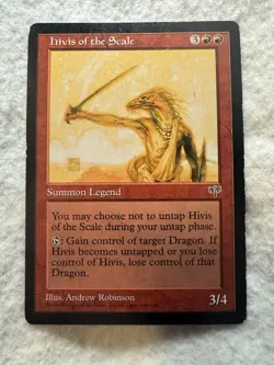 MTG - Hivis of the Scale - Mirage - MP - Rare - EN - Reg - Image 1