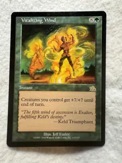 MTG - Vitalizing Wind - Prophecy - NM - Free Shipping! - Image 1
