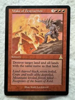 MTG - Wake of Destruction - Urza's Destiny - LP - Free Shipping! - Image 1