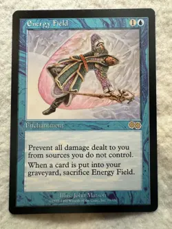 MTG - Energy Field - Urza's Saga #73 - NM - Rare - EN - Reg - Image 1