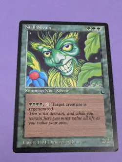 MTG Magic the Gathering: The Dark: Niall Silvain Rare - LP - Image 1