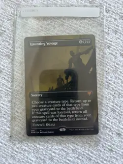 MTG - Haunting Voyage (Borderless) Kaldheim Regular NM-MT - Image 1