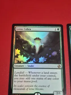 2x Lotus Cobra x2 FOIL LP Iconic Masters Magic The Gathering MTG #174 - Image 2