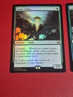 2x Lotus Cobra x2 FOIL LP Iconic Masters Magic The Gathering MTG #174 - Image 3
