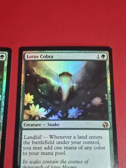 2x Lotus Cobra x2 FOIL LP Iconic Masters Magic The Gathering MTG #174 - Image 4