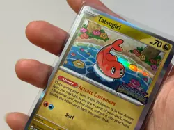 Tatsugiri SVP 118 Twilight Masquerade Prerelease Promo Holo Pokemon Card - Image 1