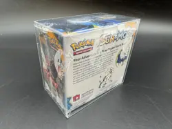 Pokemon TCG Sun & Moon Base Set Booster Box Sealed w/ Plastic Case - Image 3