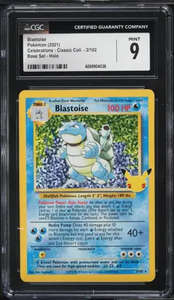 Pokemon Celebrations Base Set Charizard Blastoise Venusaur PSA CGC 9 9.5 10 Set - Image 3