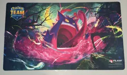2022 PLAY! POKEMON GENGAR VMAX TEAM CHALLENGE LEAGUE CUP PLAYMAT NEW VERY RARE - Image 1