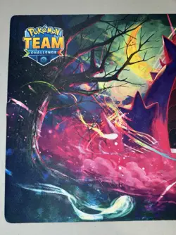 2022 PLAY! POKEMON GENGAR VMAX TEAM CHALLENGE LEAGUE CUP PLAYMAT NEW VERY RARE - Image 2