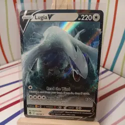Lugia V 138/195 Holo Rare V Silver Tempest 2022 Pokemon NM - Image 1
