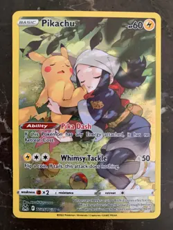 Pokemon Lost Origin - PIKACHU - TRAINER GALLERY - TG05/TG30 - NM - Image 1