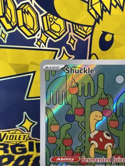 Shuckle 136/132 Mega Evolution Pokemon Illustration Rare Holo NM - Image 2