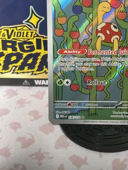 Shuckle 136/132 Mega Evolution Pokemon Illustration Rare Holo NM - Image 4