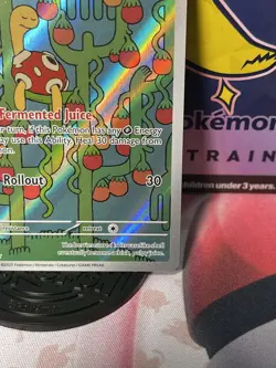 Shuckle 136/132 Mega Evolution Pokemon Illustration Rare Holo NM - Image 5