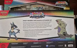 Pokemon Prismatic Evolutions Lucario & Tyranitar ex Premium Collection LOT OF 2 - Image 3