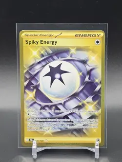 Spiky Energy 190/159 Journey Together Gold Hyper Rare Pokemon TCG NM - Image 1