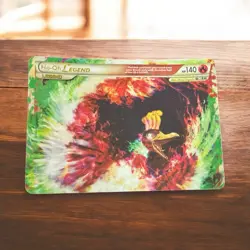 Pokemon HeartGold & SoulSilver 111/123 Ho-Oh (Top Half) RARE HOLO LEGEND 2010 - Image 1