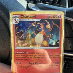 Charizard - 25/185 (Cracked Ice Holo) Holo Rare Deck Exclusives 025/185 Pokemon - Image 1
