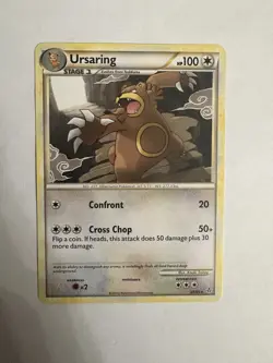 Pokemon Rare Non Holo Unleashed #27/95 Ursaring - Image 1