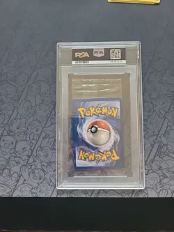 Pokemon: Meowth #10 Gameboy Celio Pack Black Star Promo 2000 WOTC -PSA 8 LOW POP - Image 2