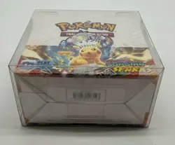 Pokemon TCG Surging Sparks Booster Box SEALED w/Soft Plastic Protector - Image 2