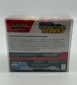 Pokemon TCG Surging Sparks Booster Box SEALED w/Soft Plastic Protector - Image 4