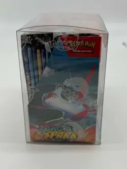 Pokemon TCG Surging Sparks Booster Box SEALED w/Soft Plastic Protector - Image 5
