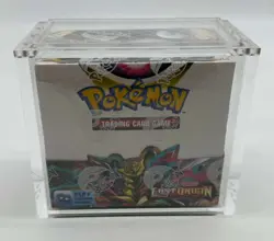 Pokemon TCG SWSH Lost Origin Booster Box SEALED w/Acrylic Case - Image 1