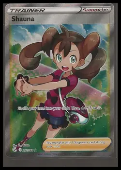 Pokemon TCG Shauna (Full Art) Holo 263/264 SWSH08: Fusion Strike Ultra Rare NM/M - Image 1