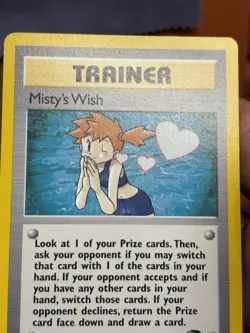 Misty's Wish 108/132 Gym Challenge Non Holo Rare Pokemon TCG 2000 - Image 3
