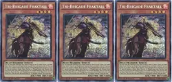 *** 3X TRI-BRIGADE FRAKTALL 3X *** PLAYSET PRISMATIC SECRET MP21-EN171 YUGIOH! - Image 1