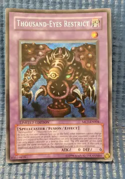 YugiOh Thousand-Eyes Restrict MC1-EN004 Ultra Rare NM/M - Image 1