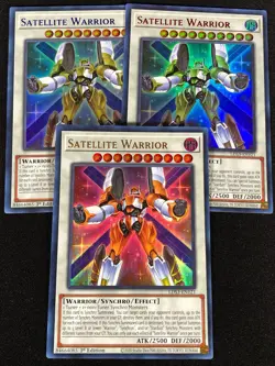 Yugioh Satellite Warrior LDS3-EN121 1st ULTRA x3 (NM) - Image 1