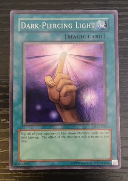 Yu-Gi-Oh Dark-Piercing Light Super Rare MP1-015 Ex - Image 1
