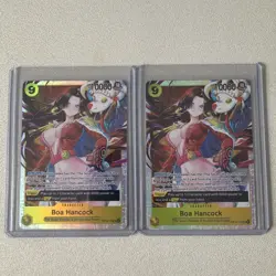 2x Boa Hancock OP14-112 Foil | One Piece TCG Azure Sea NM - Image 1