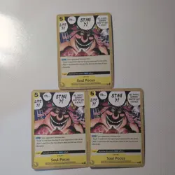 One Piece! 3x Soul Pocus ST07-015 C - Big Mom Starter 7 Playset - Image 3